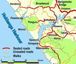 Hokianga map