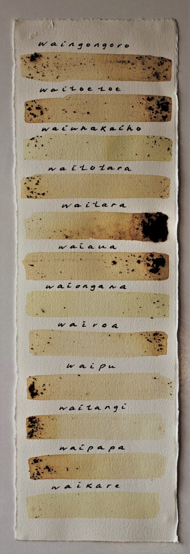 Ko au te Awa (I am the river) Mixed Media 2018